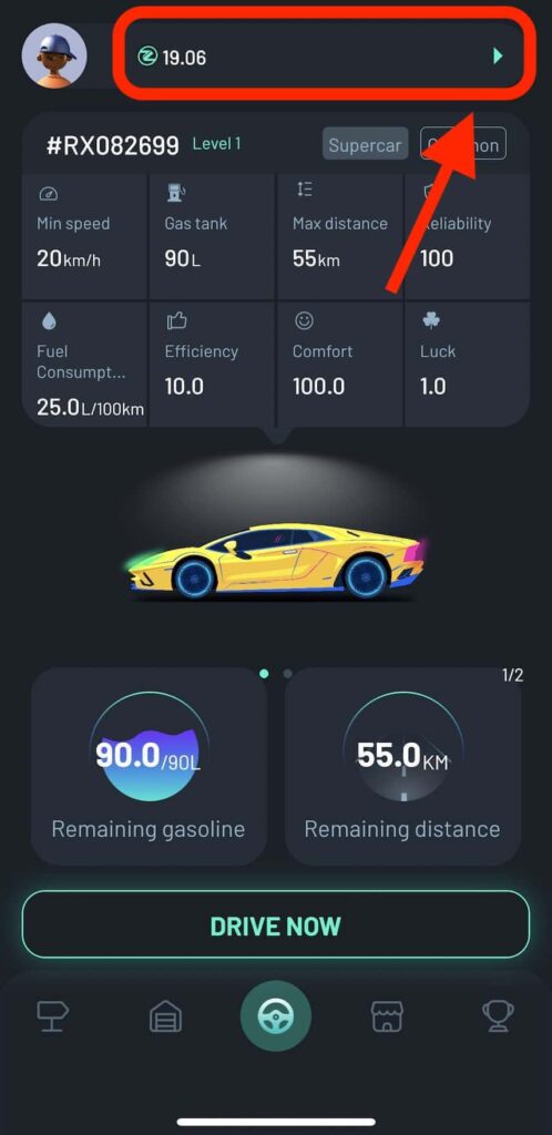 DriveZ（ドライブゼット）の稼ぎ方・遊び方：ドライブして仮想通貨「DRIV」トークンを獲得する