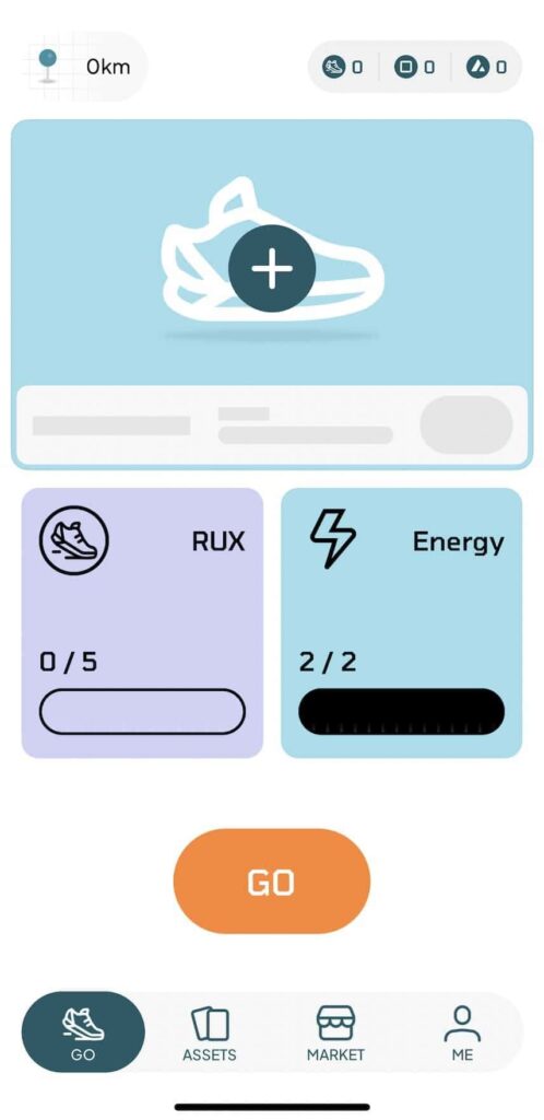【スマホアプリ】RunBlox（ランブロックス）のアプリ内ウォレットの作成方法